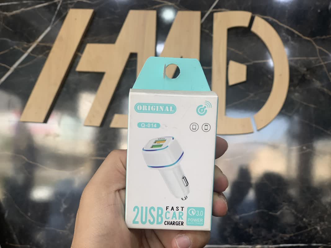 شارژر فندکی 2 پورت مدل Q-014